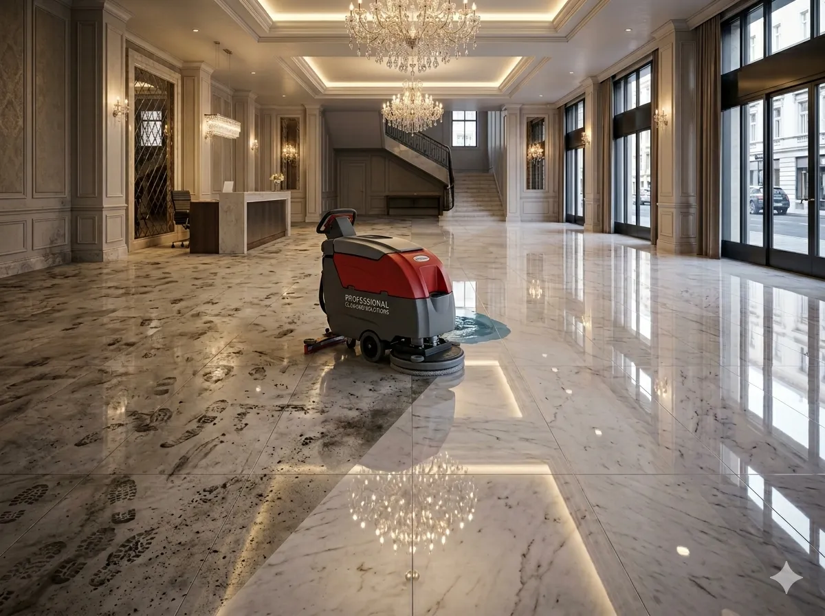 Standard de propreté pour hall d'immeuble