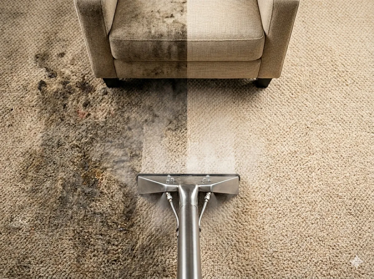 Standard de shampouinage de moquettes et textiles